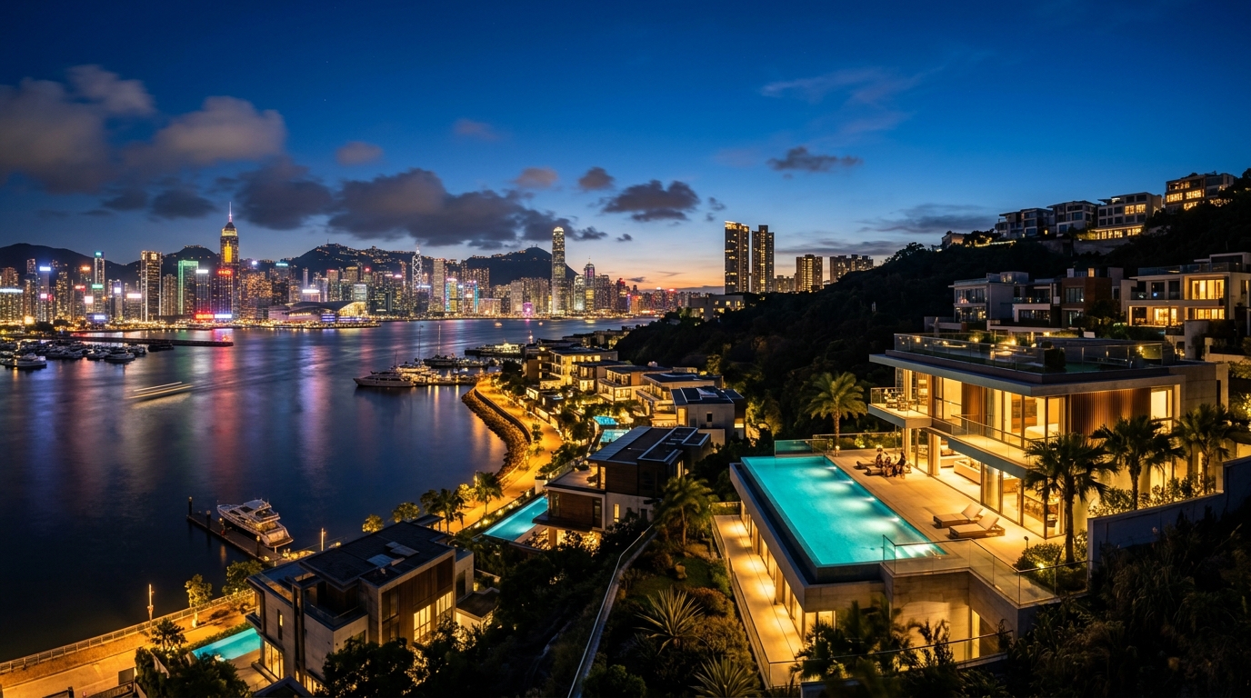 Luxury Real Estate Skyline